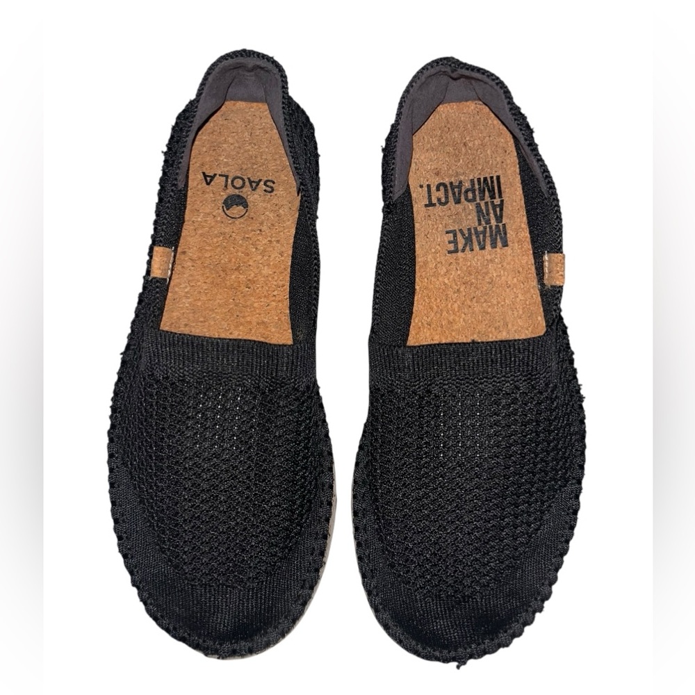 Saola Sequoia Vegan Sustainable Slip-On Casual Flats Size: 7 NWOT